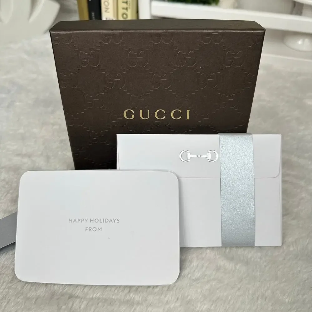 GUCCI Holiday cards!! All new! 10 count